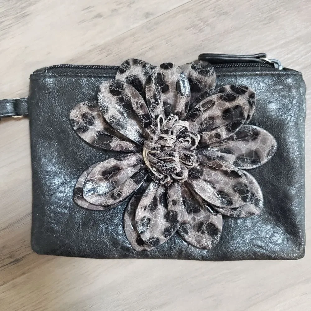 Small black wristlet